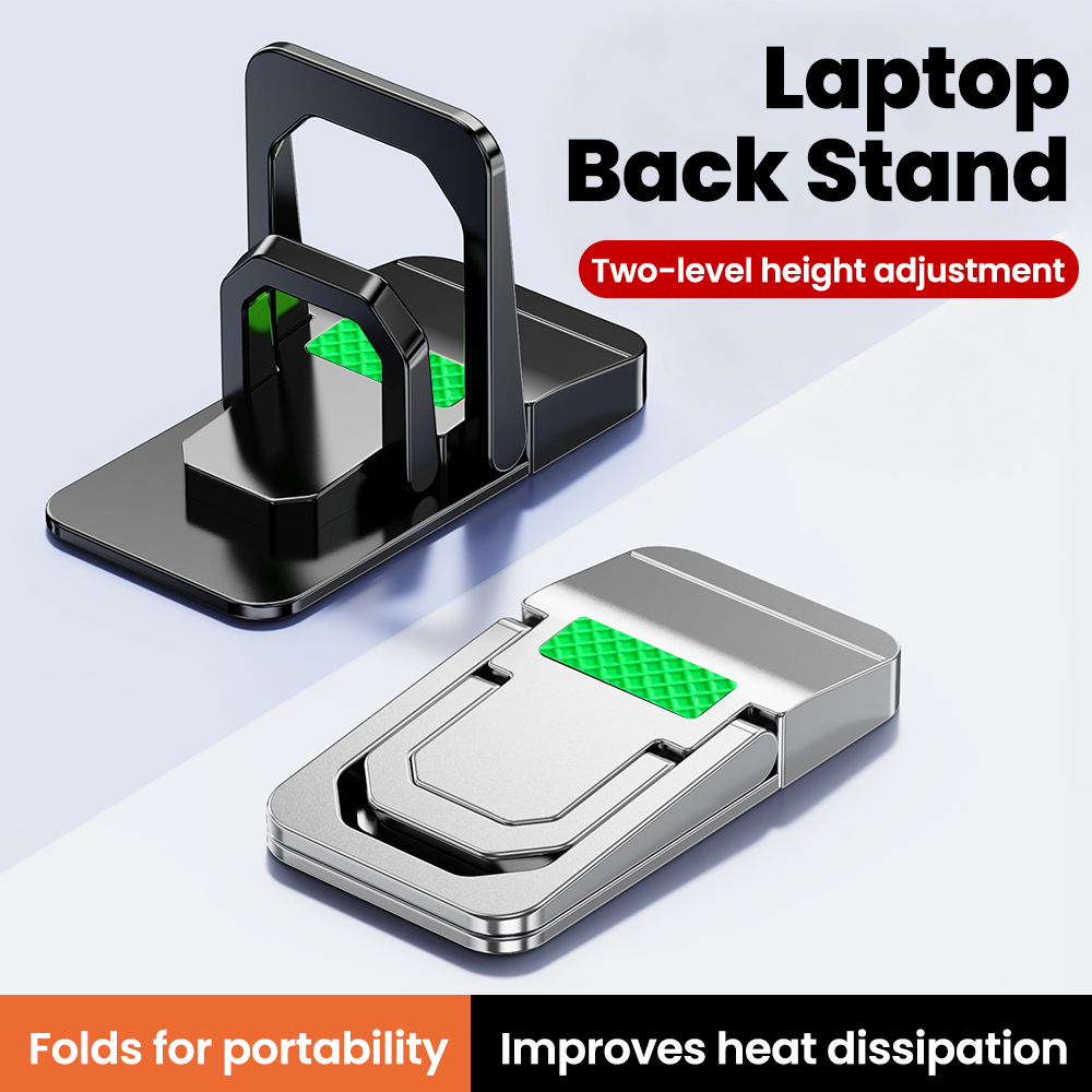 Laptop Accessories Organizer - 2 adet katlanabilir görünmez bilgisayar standı