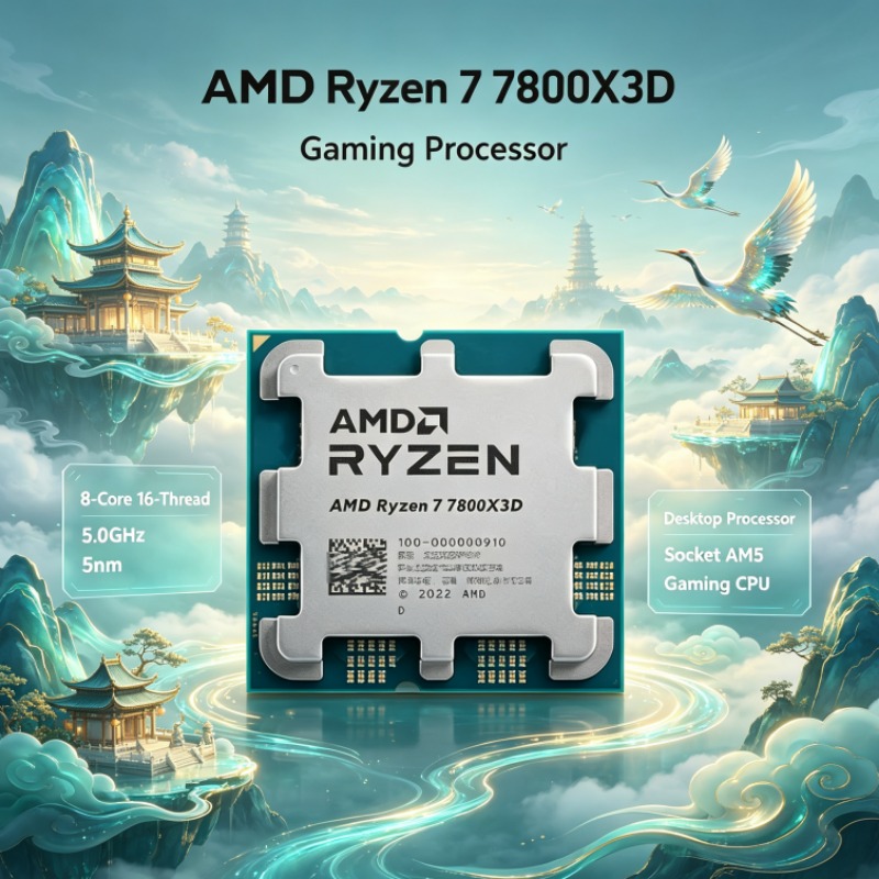 Amd Cpu Ryzen 7 - AMD Ryzen 7 R7 7800X3D İşlemci