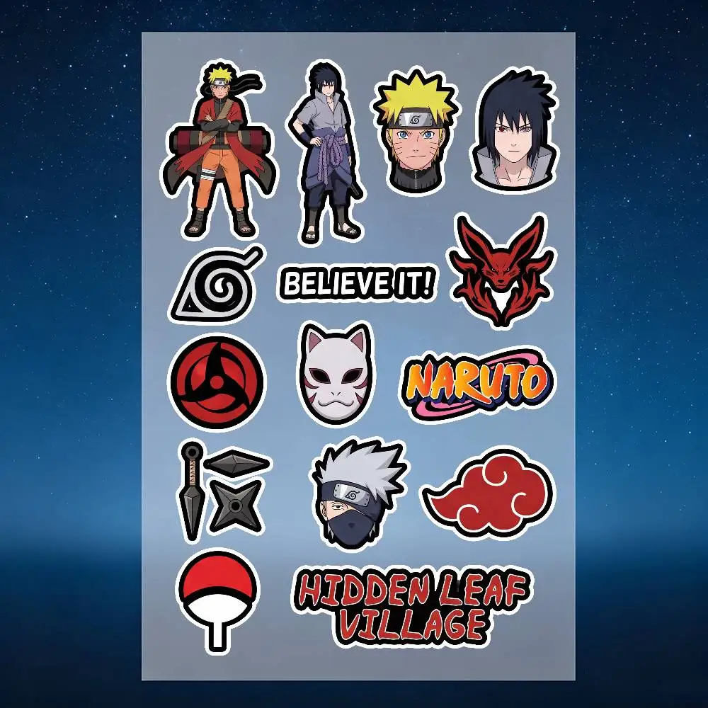 Laptop Accessories Ideas - Naruto Anime Uchiha Itachi Çıkartmalar Moto