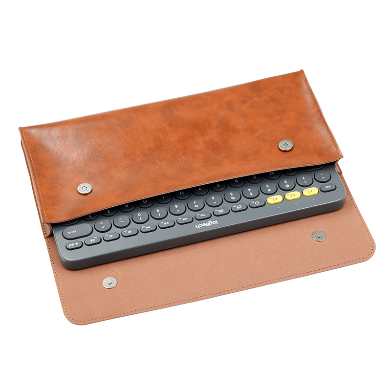 Laptop Accessories Travel Case - Planck 40% için PU deri klavye