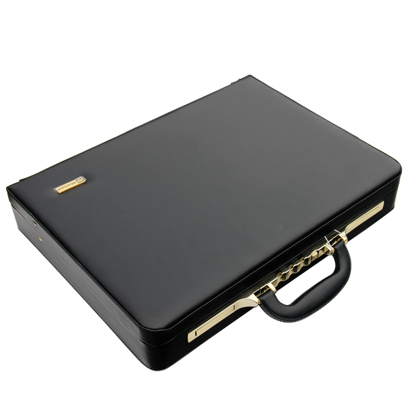 Laptop Accessories Travel Case - Lüks PU Deri Tekerlekli Bavul Erkek