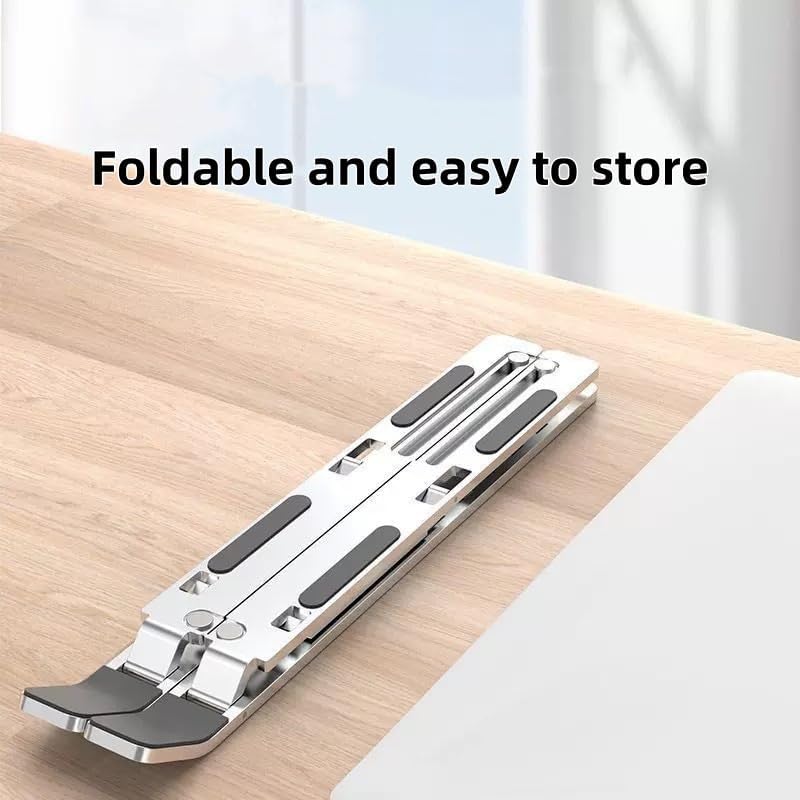 Laptop Accessories Organizer - LABRIMP Ayarlanabilir Alüminyum Alaşımlı Laptop Standı,
