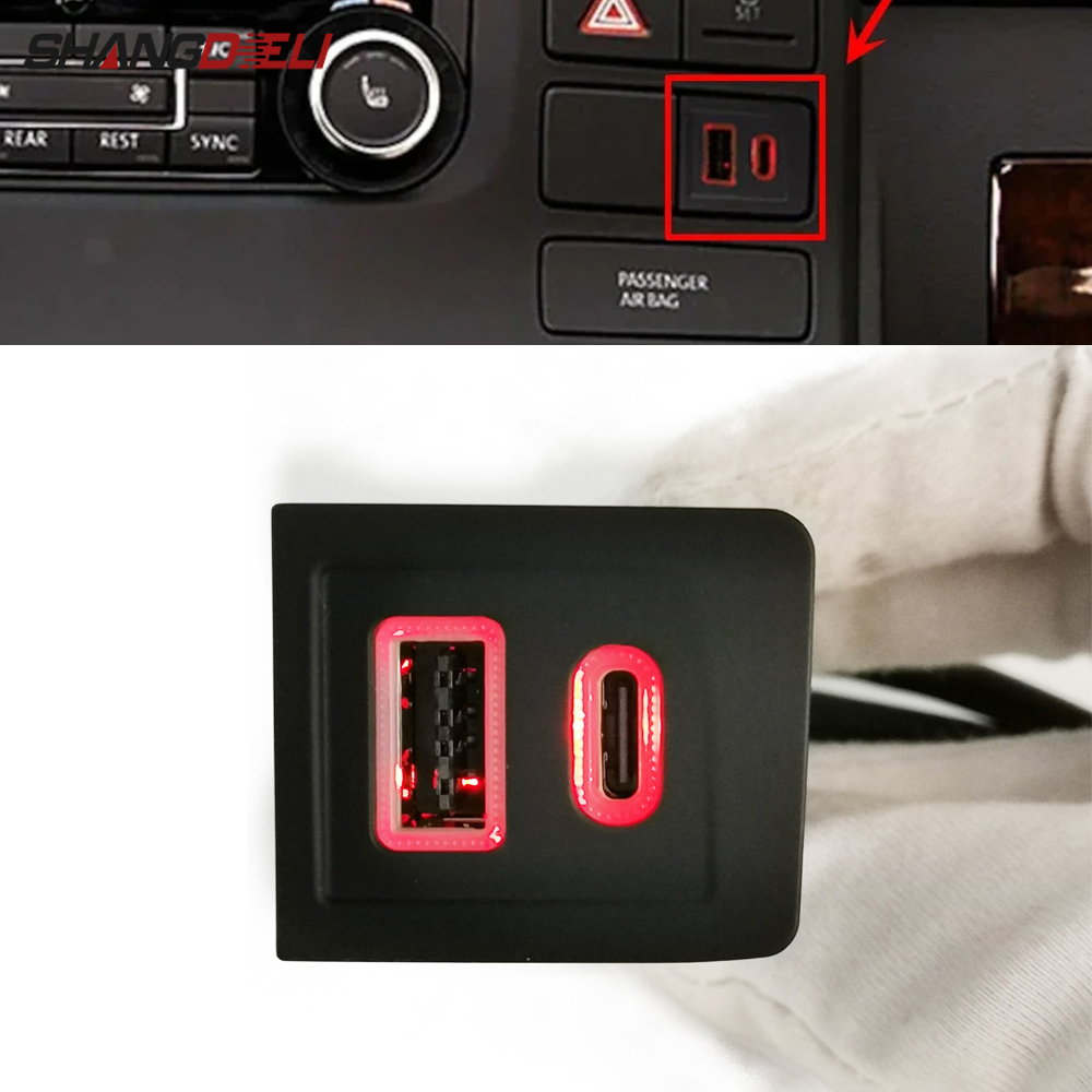 Usb C Power Adapter - 12V/24V Araç Çift Şarj Cihazı Soketi