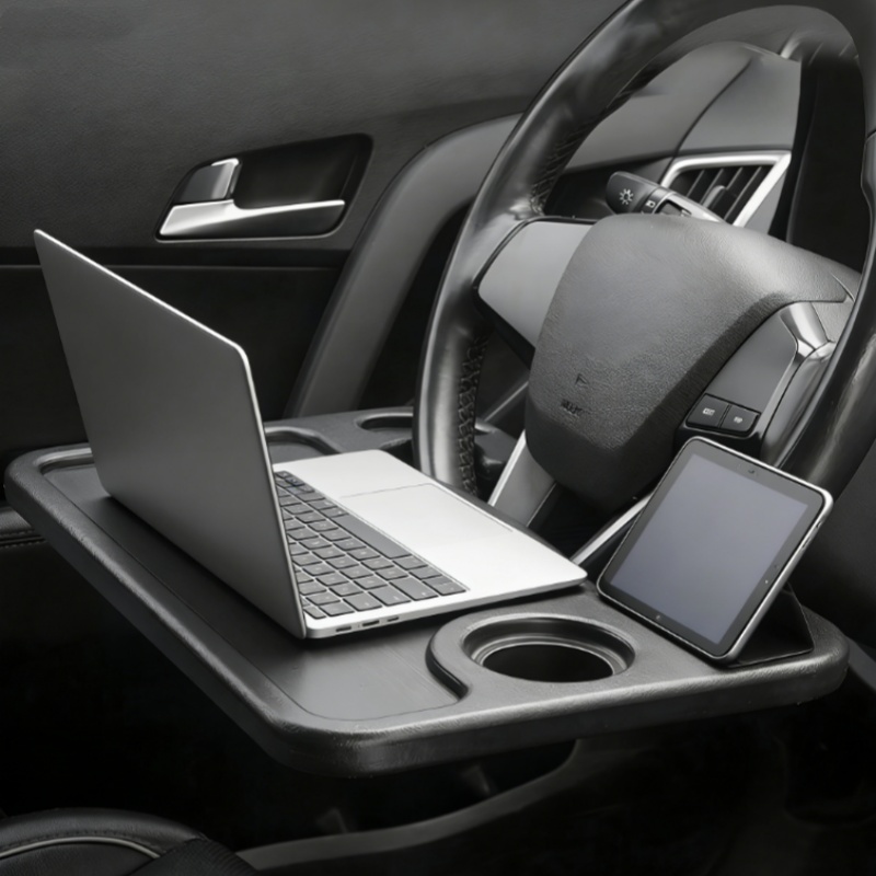 Laptop Accessories Organizer - Araba direksiyon masası evrensel direksiyon montajı