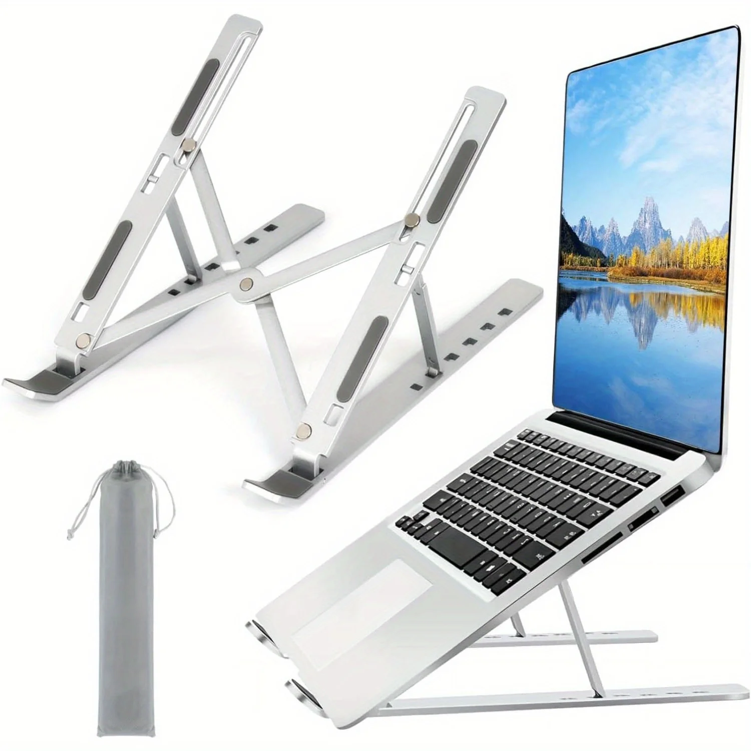 Laptop Ergonomic Accessories - Ayarlanabilir Alüminyum Dizüstü Bilgisayar Sehpası -