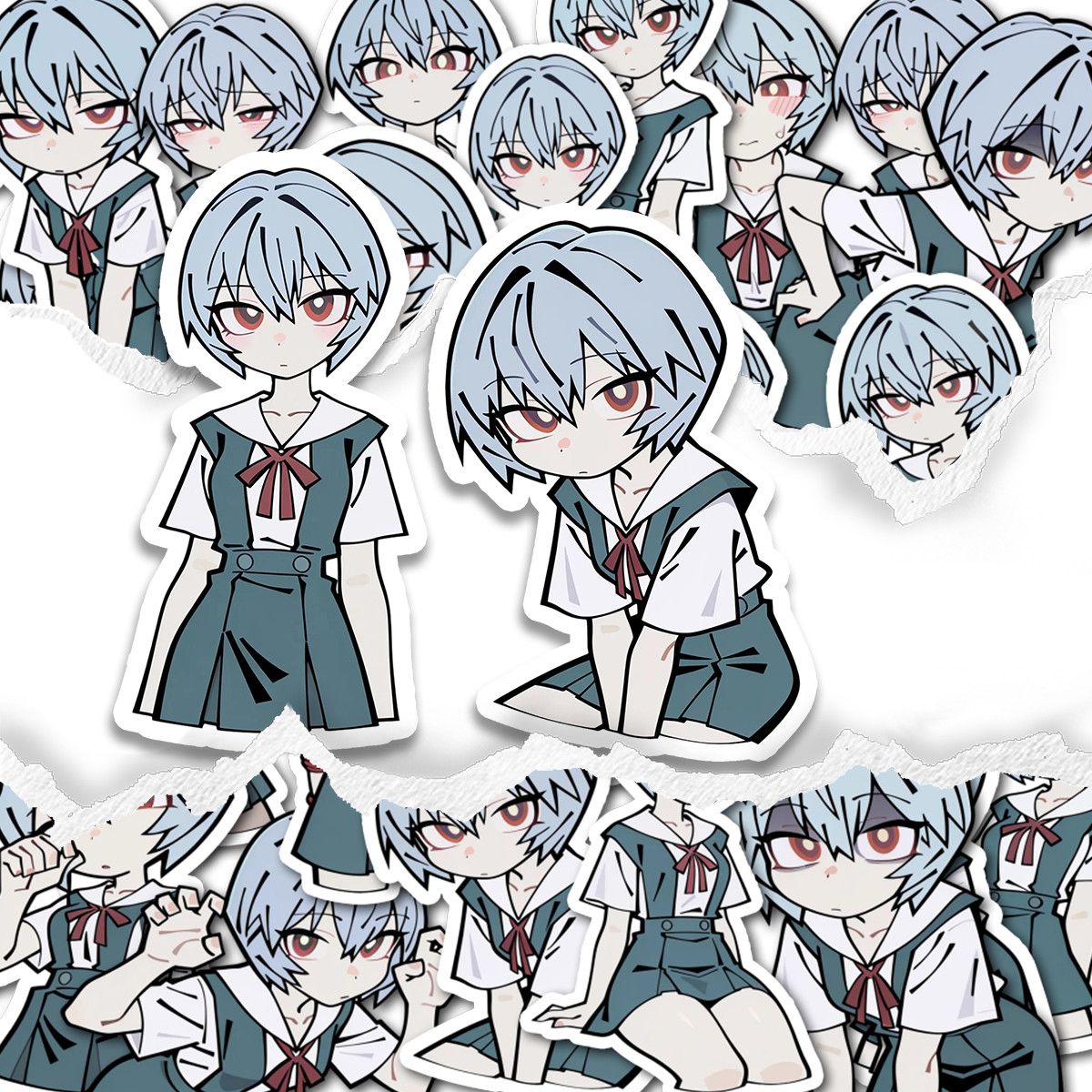 Laptop Accessories Gifts - Yeni Neon Genesis Evangelion Çıkartmaları Ayanami