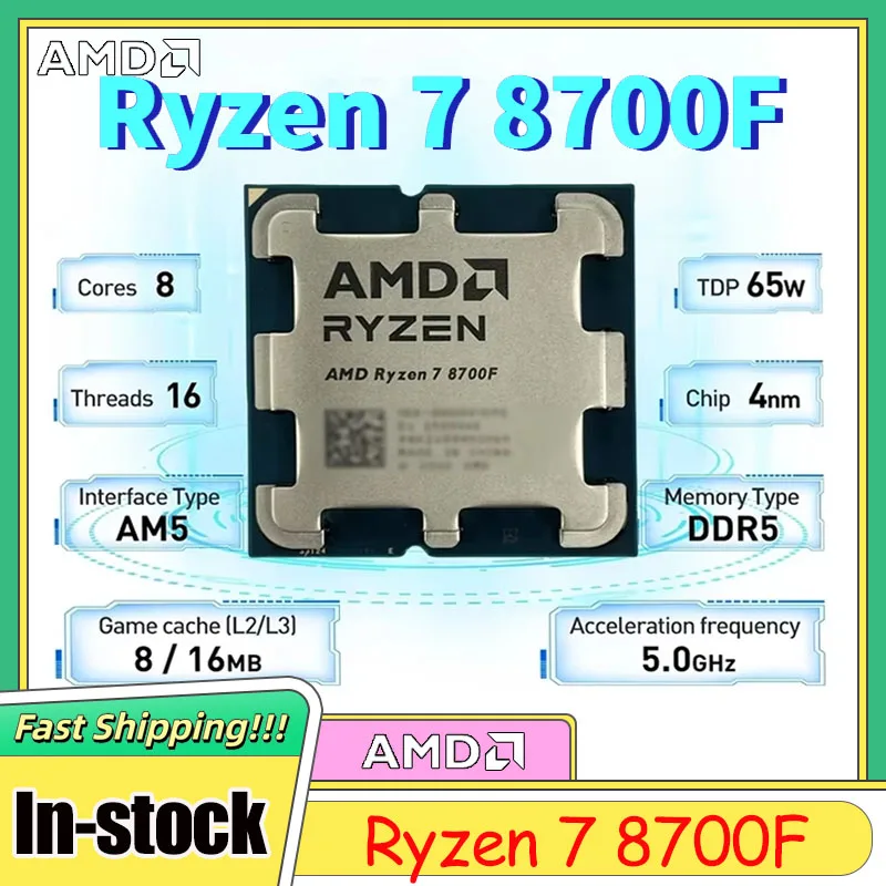 Amd Cpu Ryzen 7 - Yeni AMD Ryzen 7 8700F 8