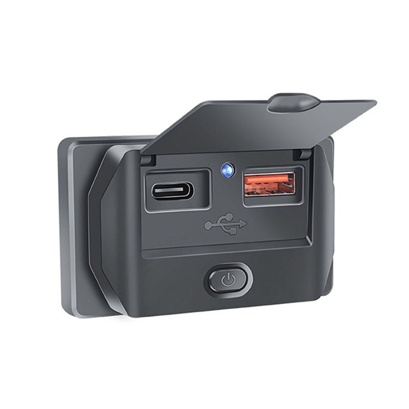 Usb C Power Adapter - A73Q-Hızlı Şarj PD Tip-C + USB
