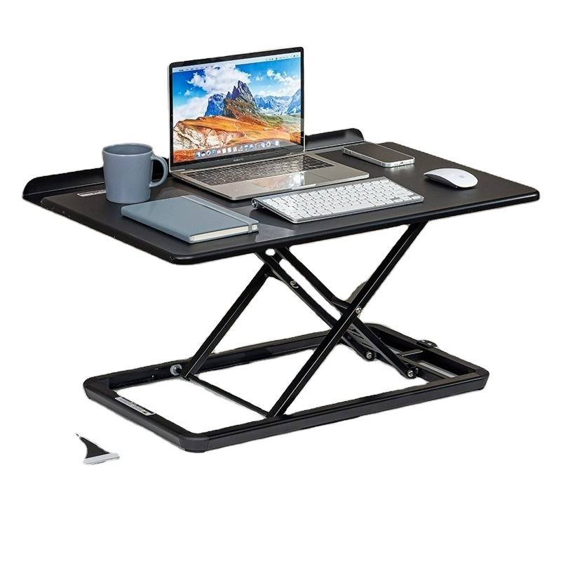 Laptop Stand Riser - Pnömatik Yüksekliği Ayarlanabilir Ayakta Çalışma Masası