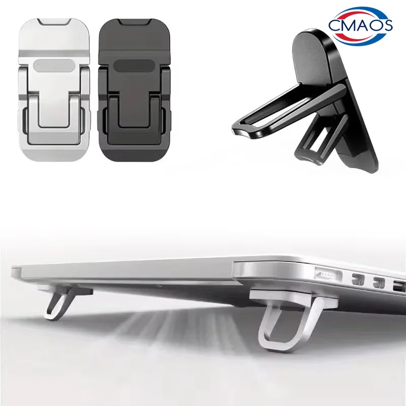 Laptop Stand Riser - 2 adet Mini katlanabilir dizüstü bilgisayar