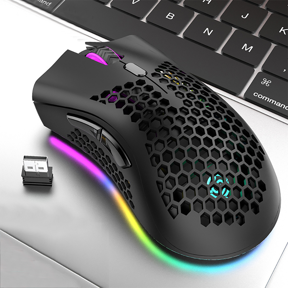 Laptop Accessories Rgb - BM600 Şarj Edilebilir Oyun Faresi USB