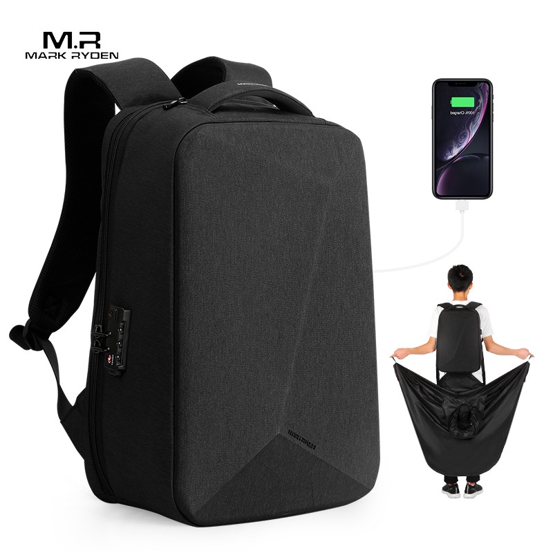 Laptop Bag Waterproof - Mark Ryden Erkek Sırt Çantası İş