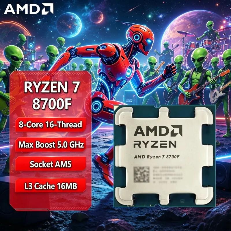 Amd Cpu Ryzen 7 - AMD Ryzen 7 8700F Masaüstü İşlemci