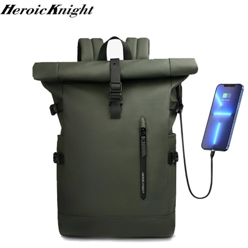 Laptop Bag Waterproof - Heroic Knight Erkek Sırt Çantası Açık