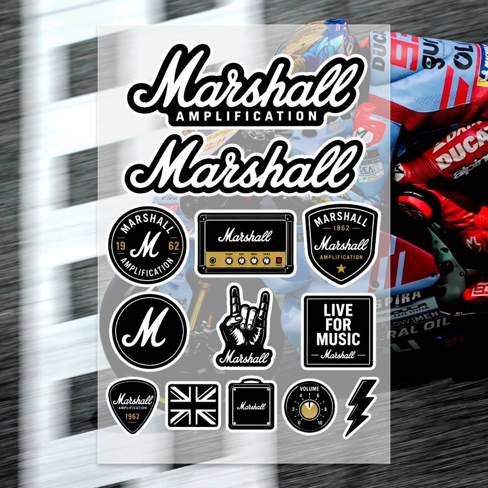 Laptop Accessories Ideas - M-arshall Çıkartmaları Moto Çıkartması Oto Gövde