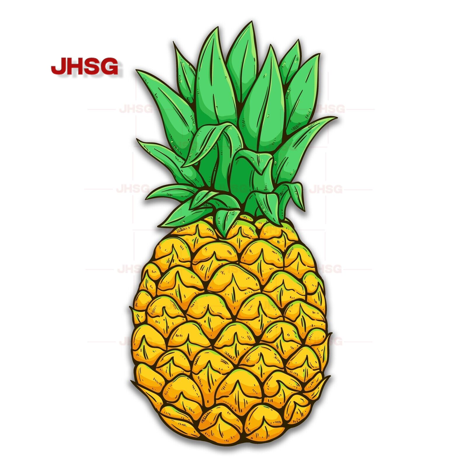 Laptop Accessories Best - En İyi Ananas Çıkartmaları Tropikal Meyve
