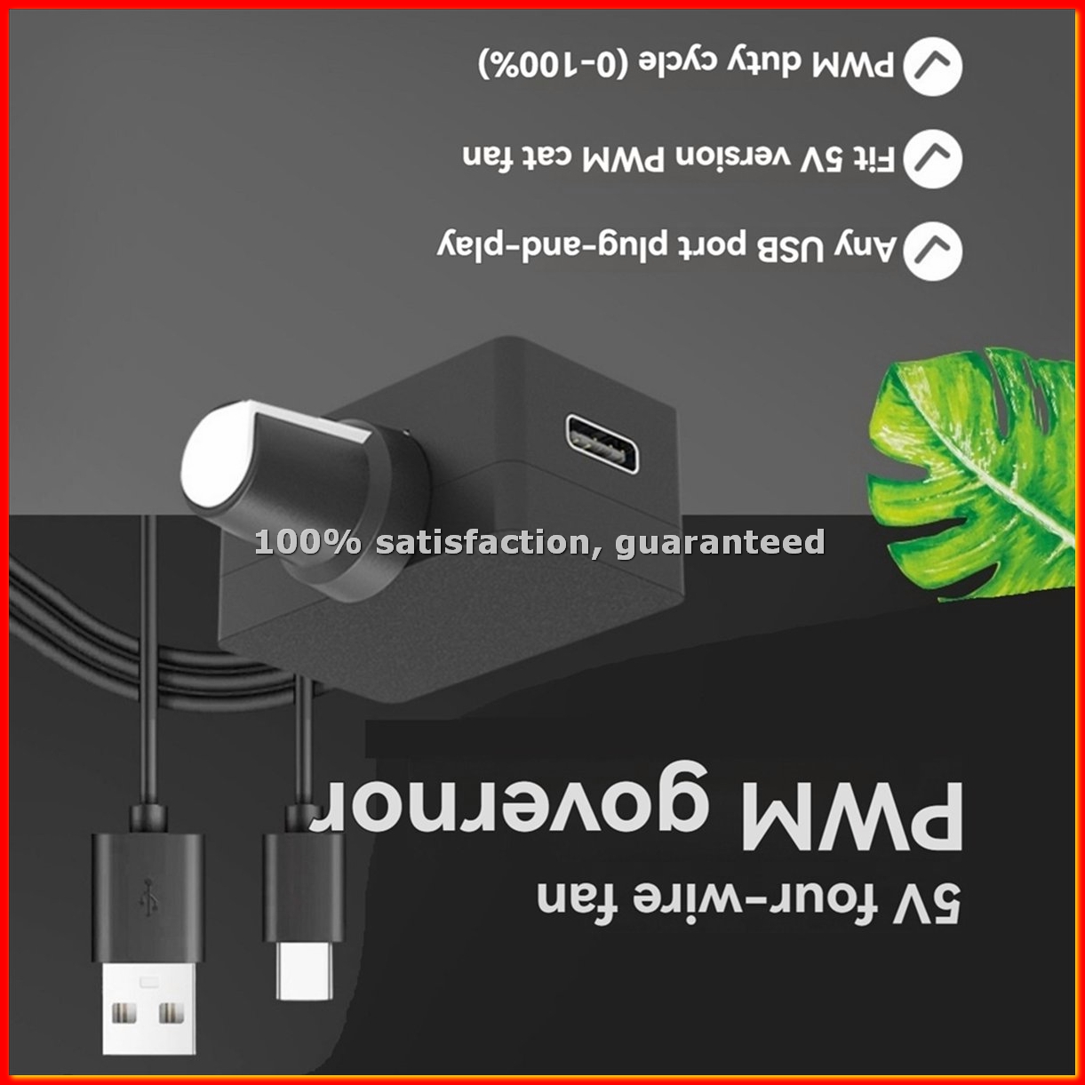 Usb C Power Adapter - PWM Hız Kontrol Cihazı 5V 4Pin