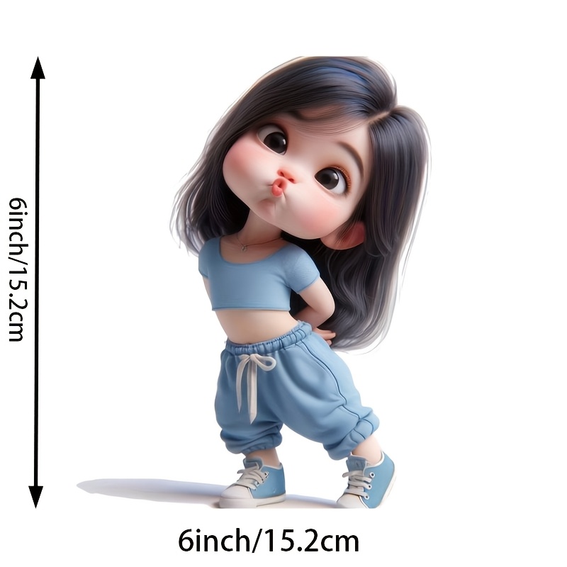 Sevimli Karikatür Kız Su Geçir - Laptop Accessories Girls incelemesi ve fiyatı