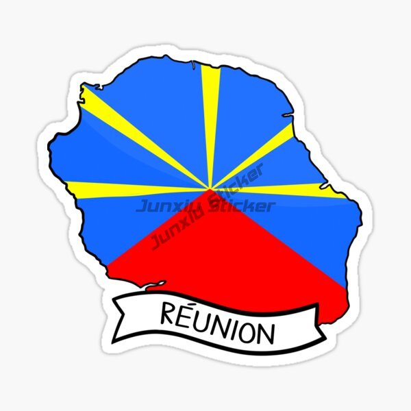 Reunion Adası Bayrağı Araba Çı - Laptop Accessories Logo incelemesi ve fiyatı