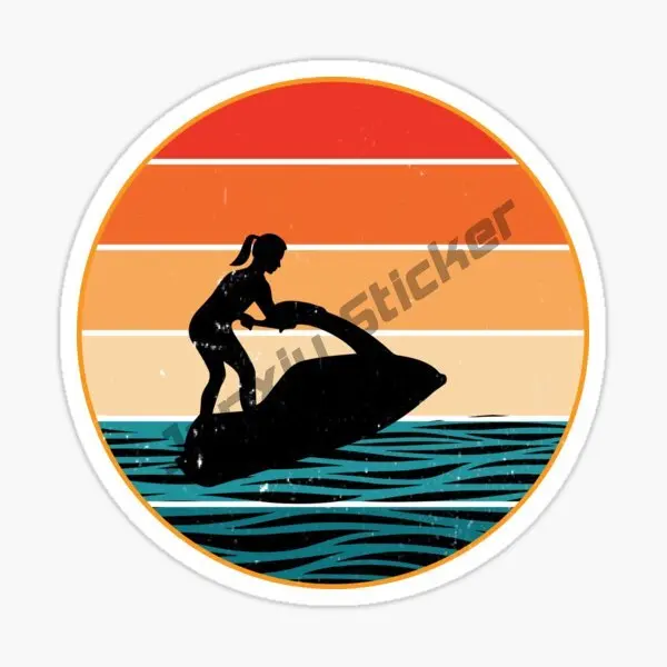 Kişilik Logo Jet Ski Çıkartmal - Laptop Accessories Logo incelemesi ve fiyatı
