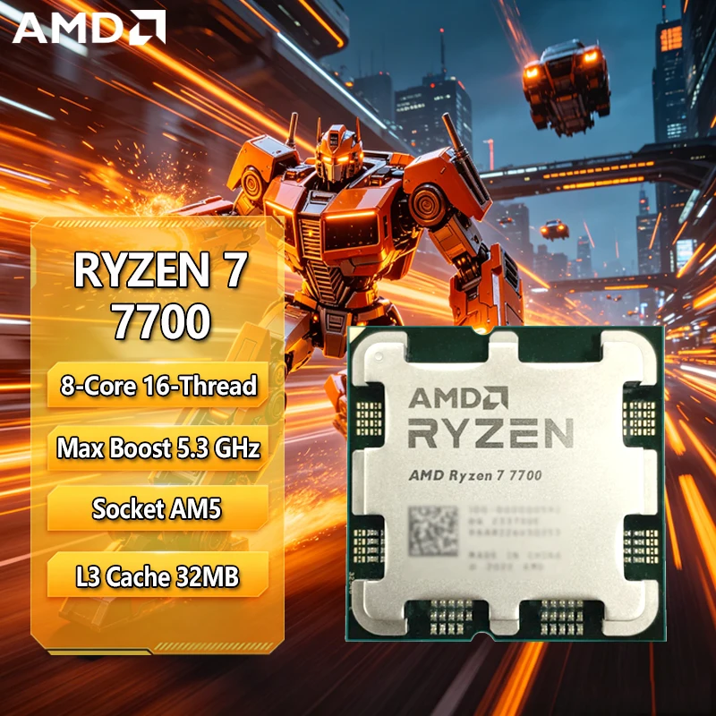 AMD Ryzen 7 7700 R7 7700 CPU 8 - Amd Cpu Ryzen 7 incelemesi ve fiyatı