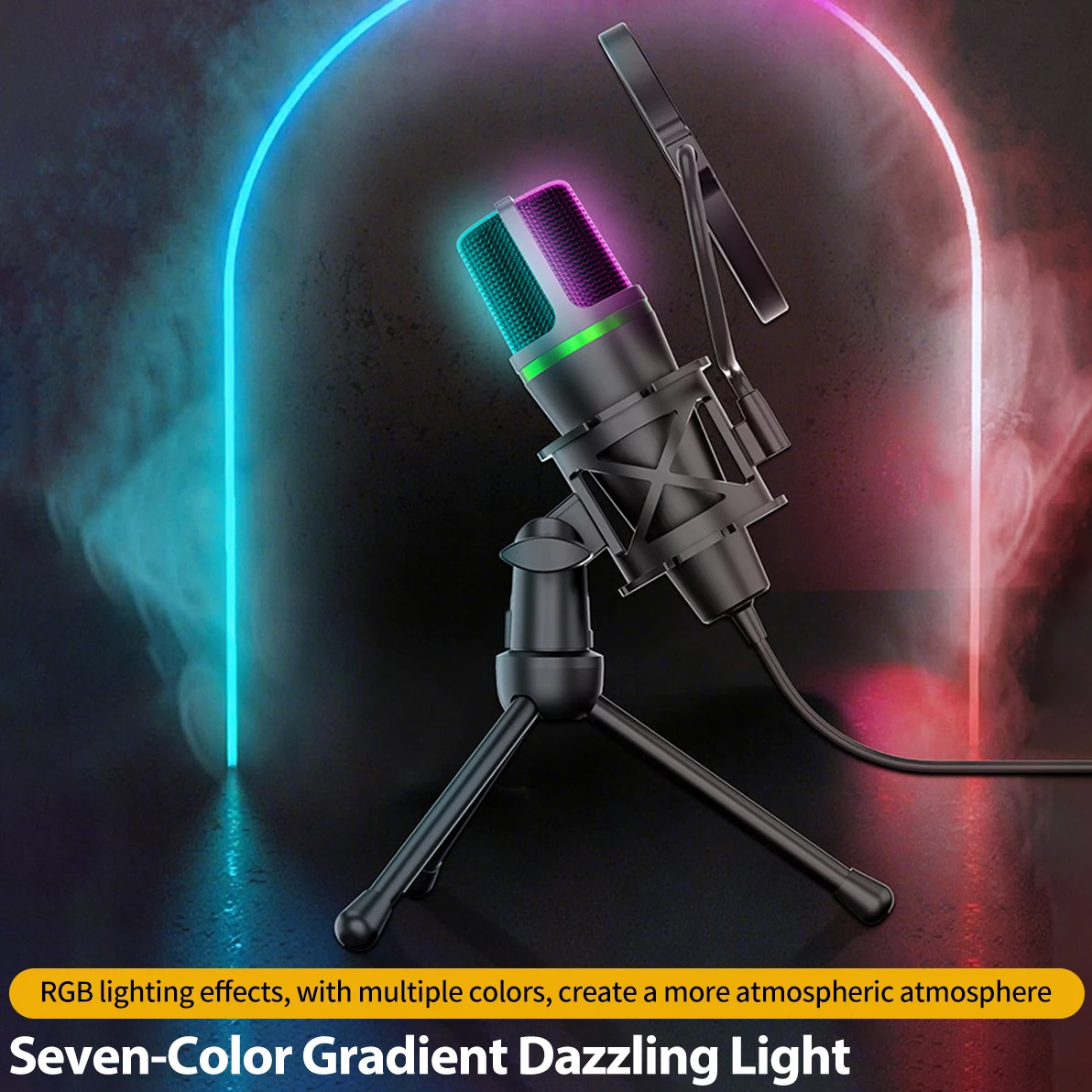Kondenser Mikrofon USB Kablolu - Laptop Accessories Rgb incelemesi ve fiyatı