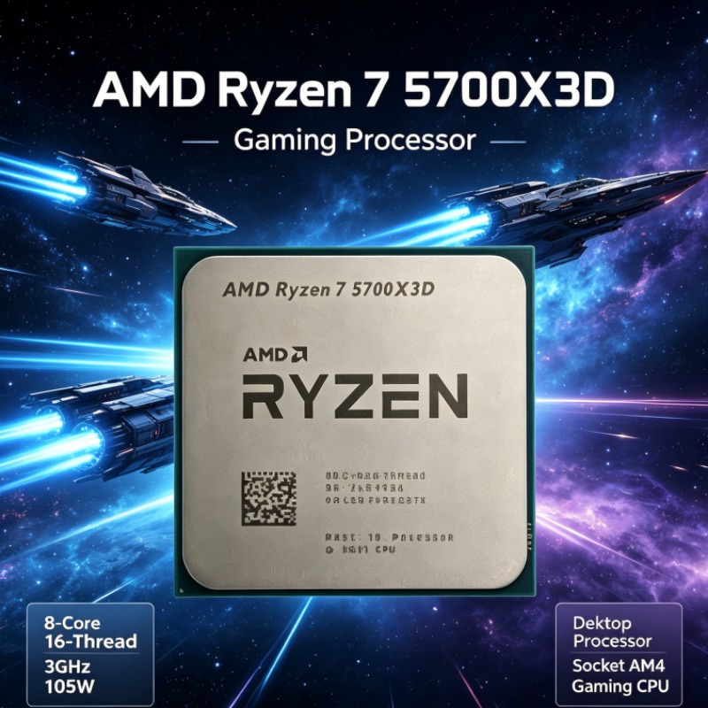 Ryzen 7 5700X3D AMD Soket AM4  - Amd Cpu Ryzen 7 incelemesi ve fiyatı