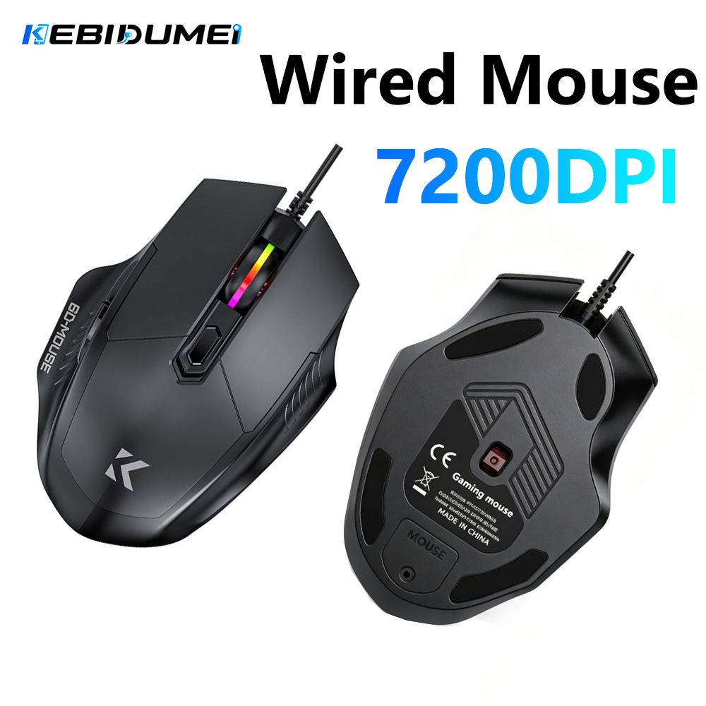 KEBIDUMEI 7200 DPI Kablolu Far - Laptop Accessories Rgb incelemesi ve fiyatı