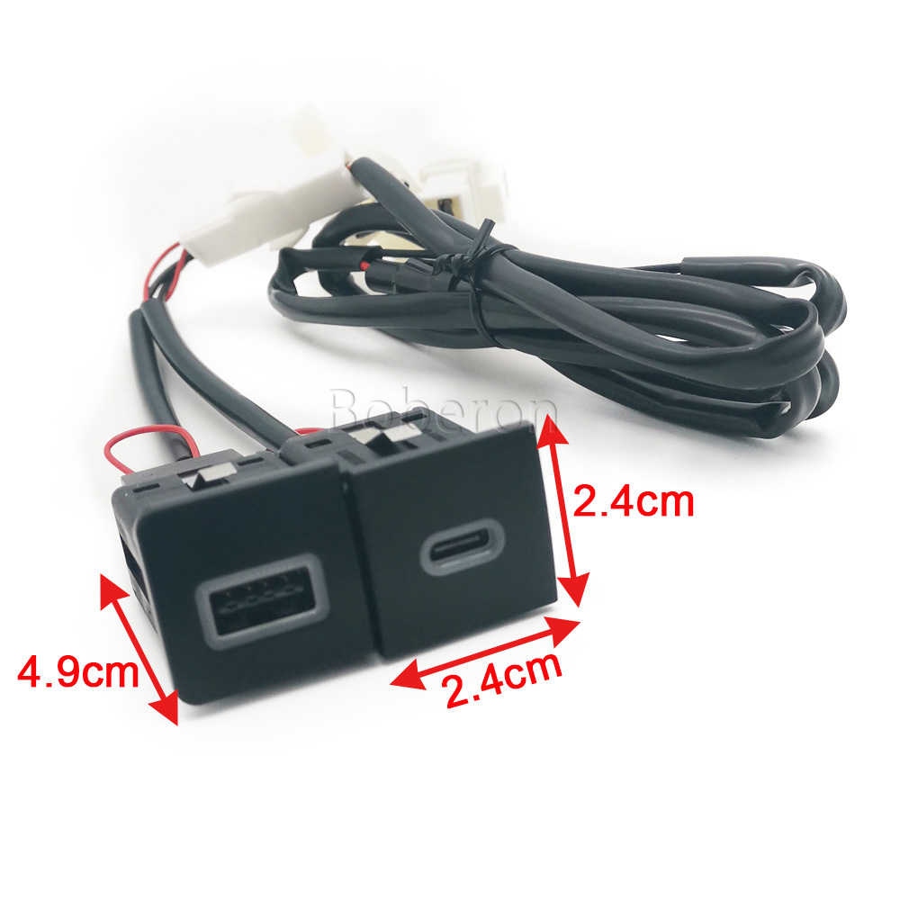 Kırmızı LED'li Hızlı Araç Şarj - Usb C Power Adapter incelemesi ve fiyatı