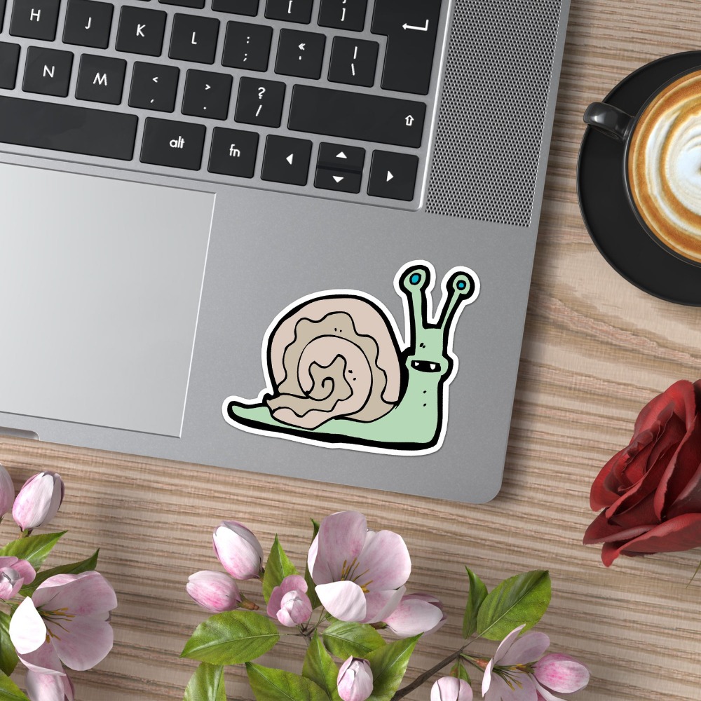 Karikatür Salyangoz Vinil Göz  - Laptop Accessories Best incelemesi ve fiyatı