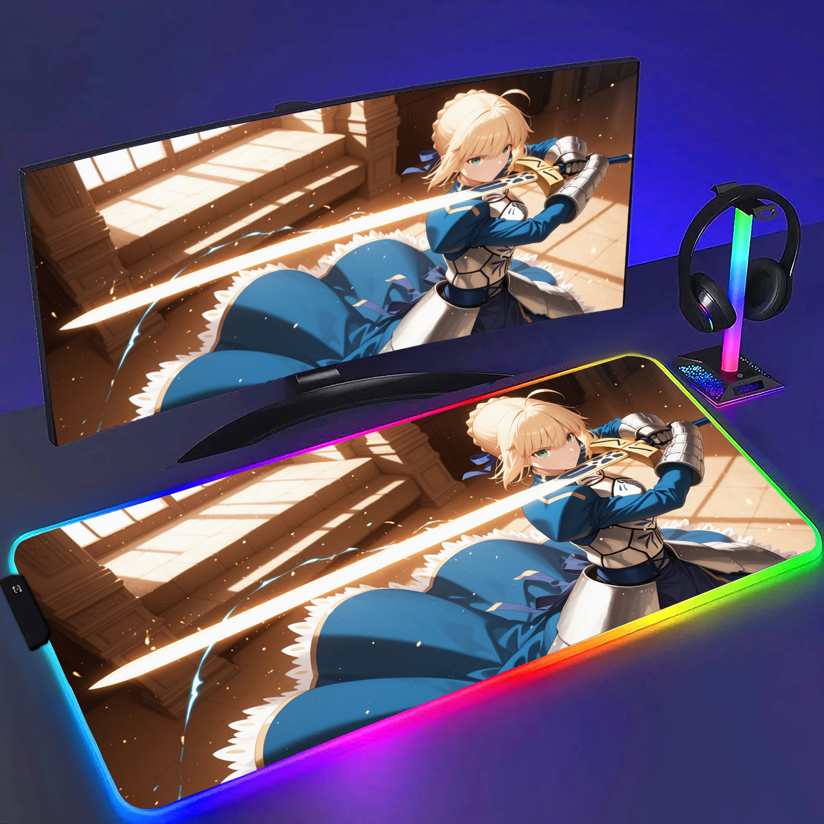 RGB Anime Kader Saber MousePad - Laptop Accessories Rgb incelemesi ve fiyatı