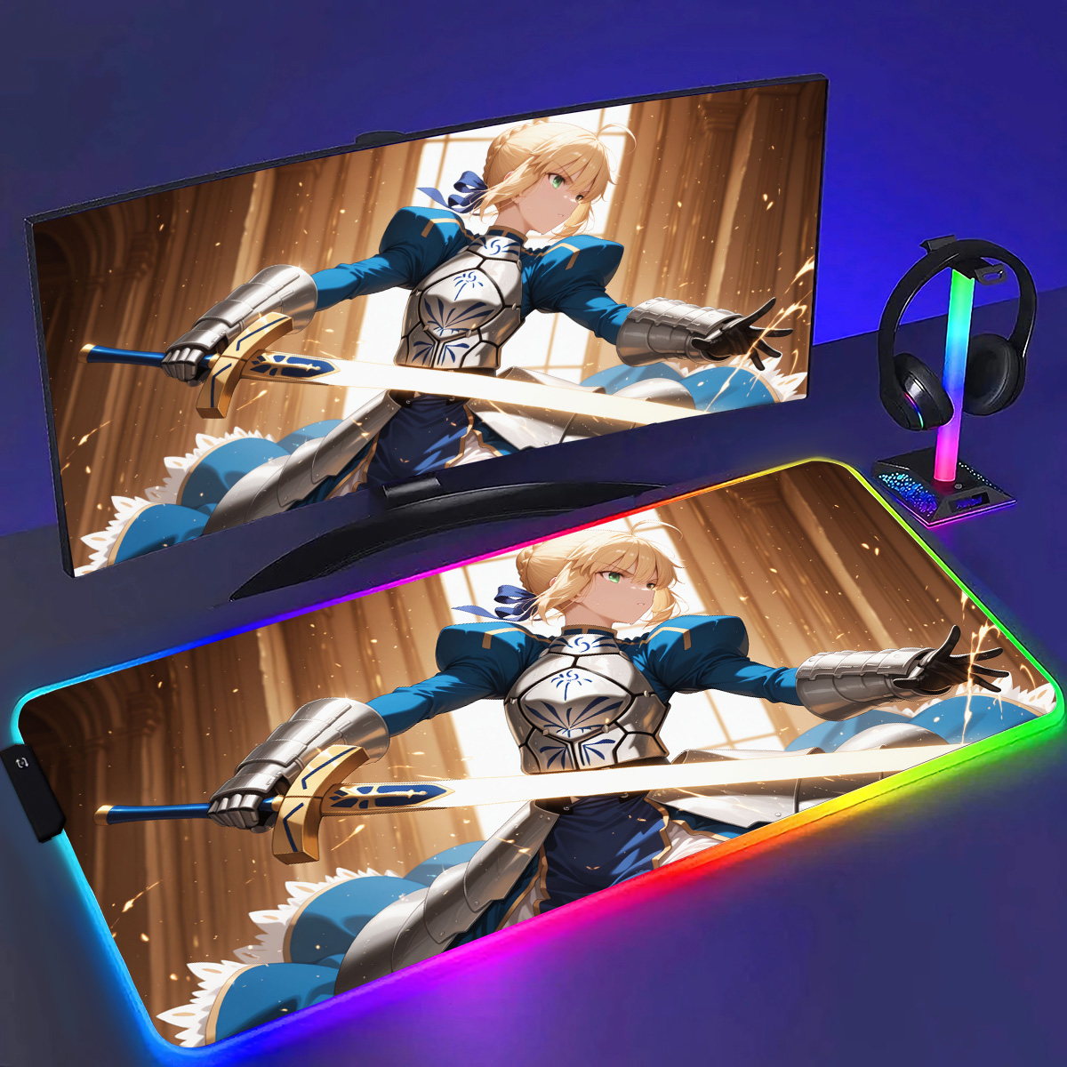 RGB Anime Kader Saber MousePad - Laptop Accessories Rgb incelemesi ve fiyatı