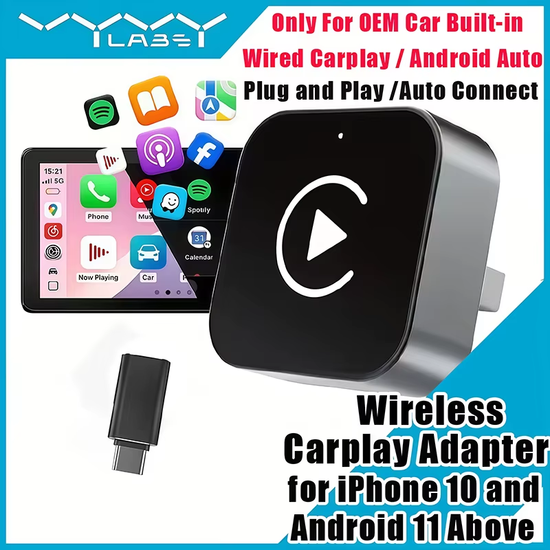 2'si 1 arada Kablosuz CarPlay  - Usb C Power Adapter incelemesi ve fiyatı