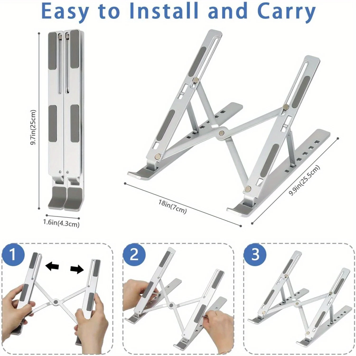 Ayarlanabilir Alüminyum Dizüst - Laptop Ergonomic Accessories incelemesi ve fiyatı