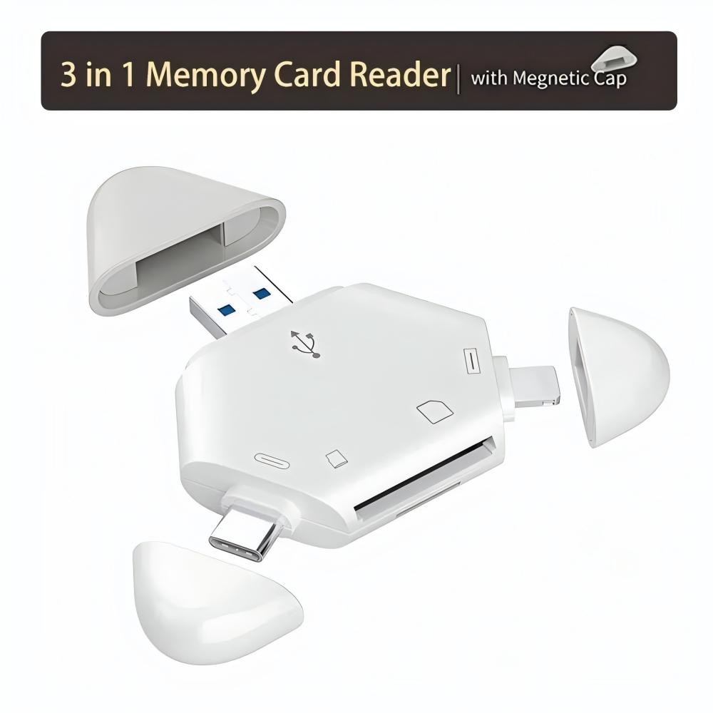 3'ü 1 Arada Hafıza Kartı Okuyu - Laptop Ergonomic Accessories incelemesi ve fiyatı