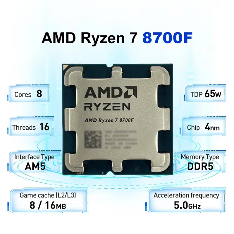 Yeni AMD Ryzen 7 8700F 8 Çekir - Amd Cpu Ryzen 7 incelemesi ve fiyatı