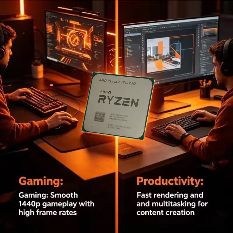 Ryzen 7 5700X3D AMD Masaüstü İ - Amd Cpu Ryzen 7 incelemesi ve fiyatı