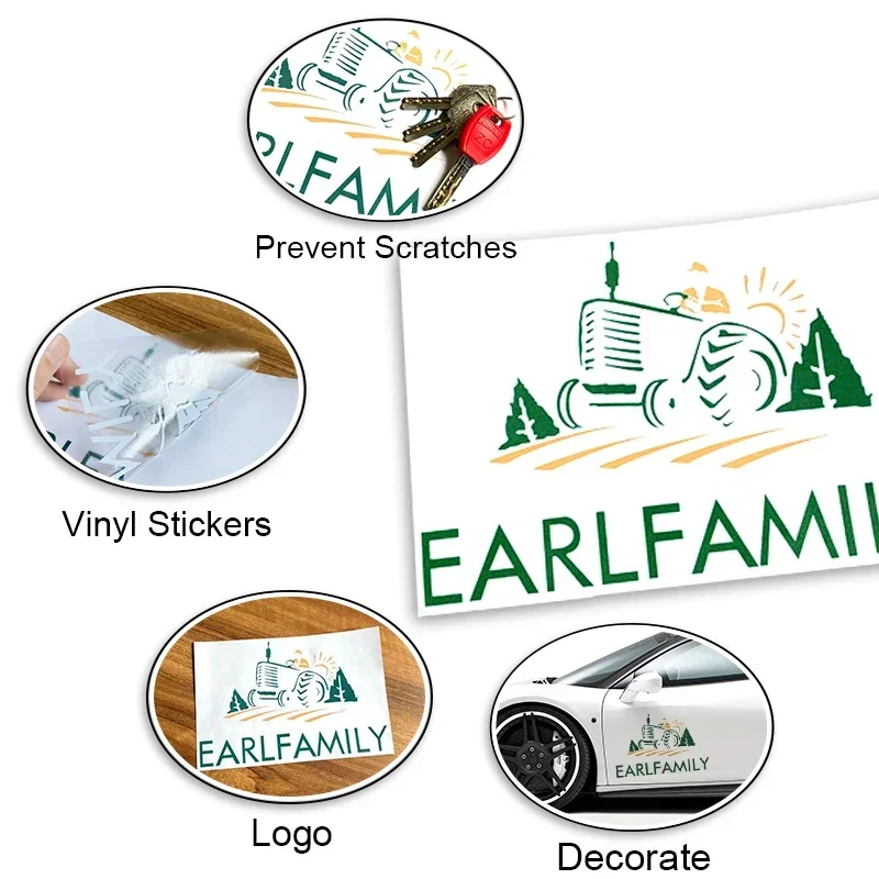 EARLFAMILY 13cm X 12.5cm Honka - Laptop Accessories Logo incelemesi ve fiyatı