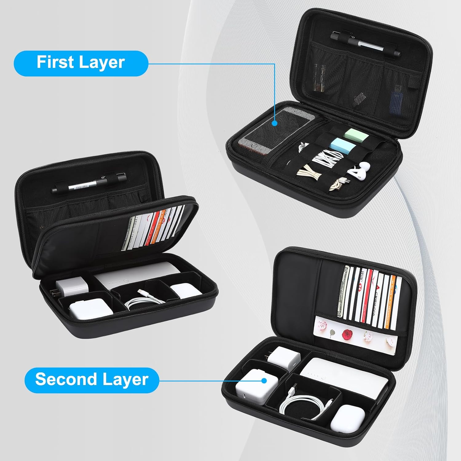 Elektronik Organizatör Seyahat - Laptop Accessories Essential incelemesi ve fiyatı