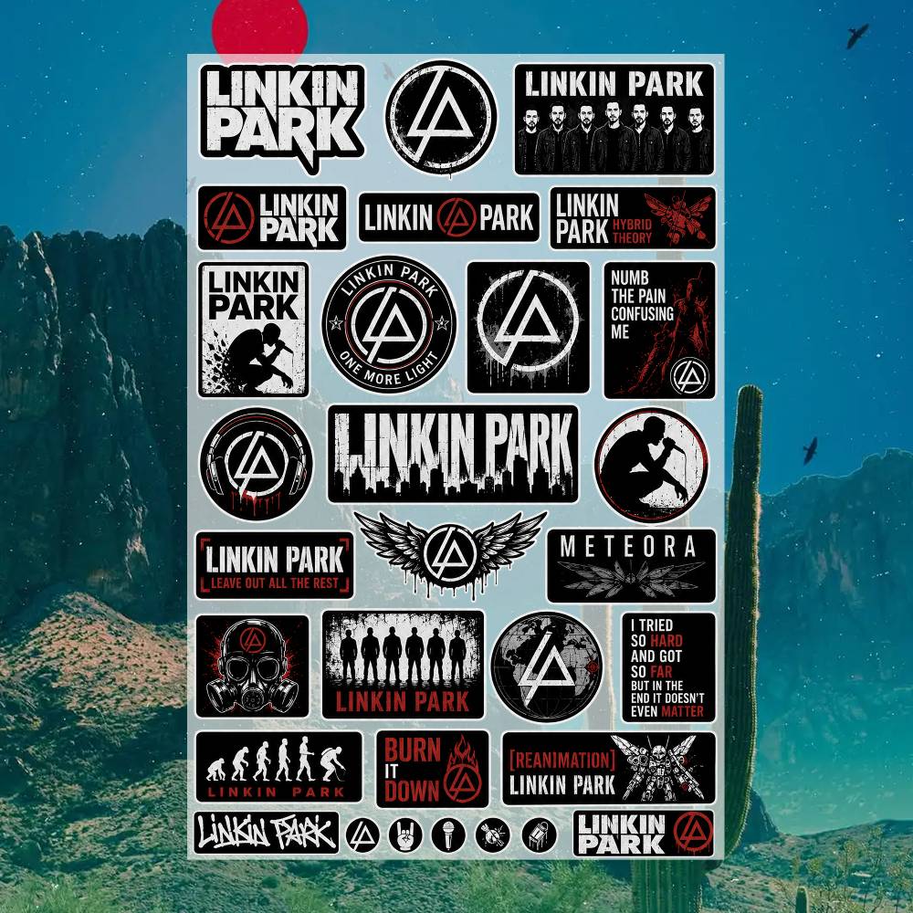 Li-nkin P-ark Çıkartmaları Mot - Laptop Accessories Ideas incelemesi ve fiyatı