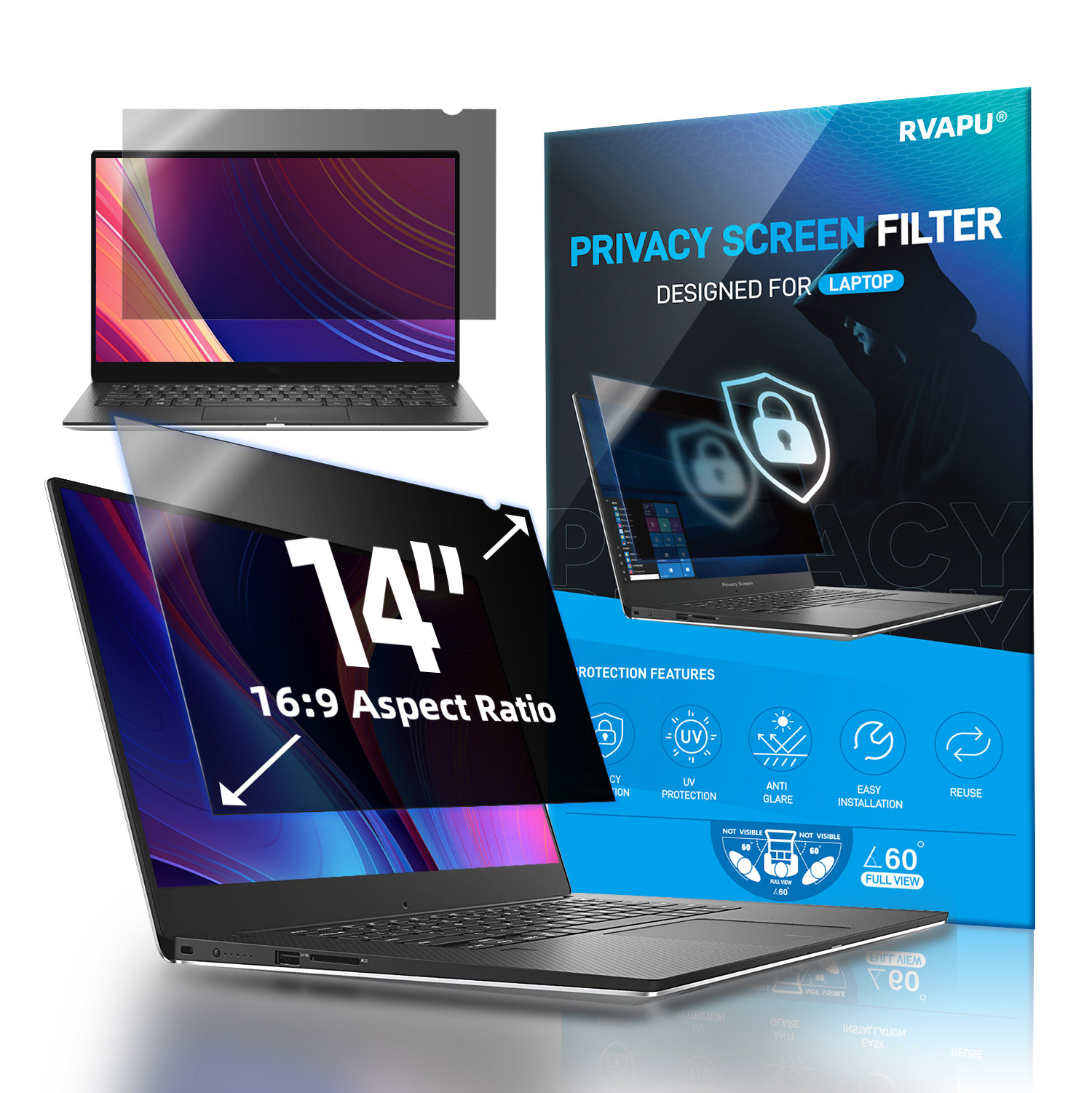 Dizüstü bilgisayar için 14 inç - Privacy Screen Filter incelemesi ve fiyatı