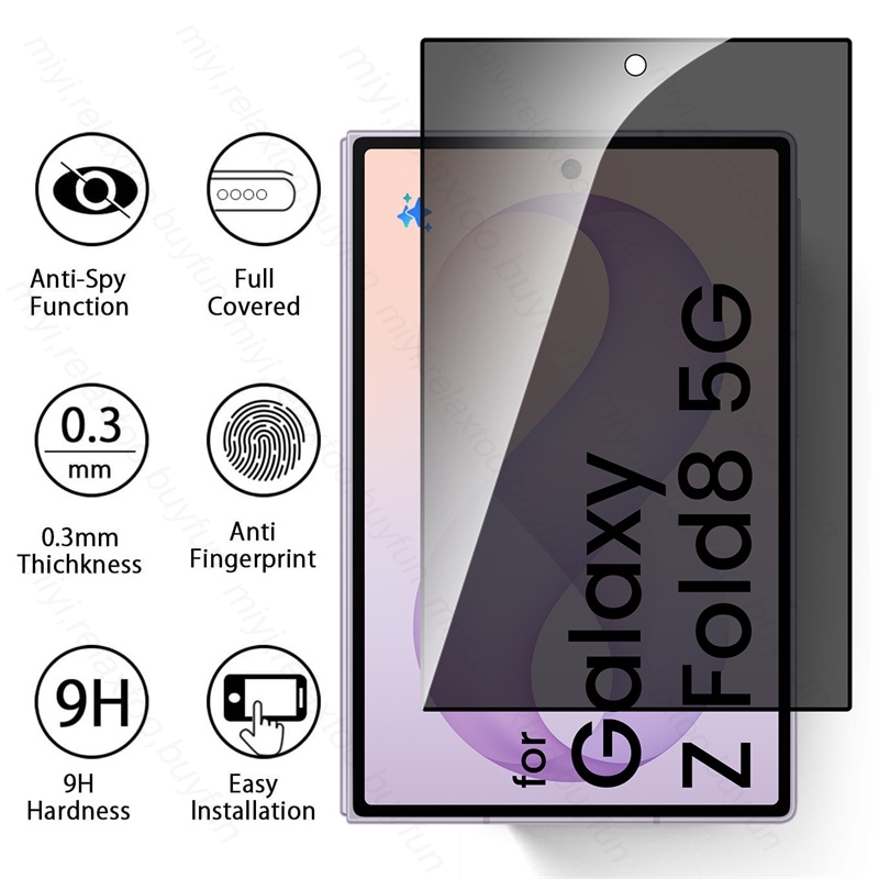 ZFold 8 Cam 2 Adet Gizlilik Te - Privacy Screen Filter incelemesi ve fiyatı